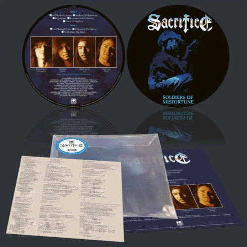 Sacrifice - Soldiers of Misfortune (Picture disc Vinyl LP) - LP uusi