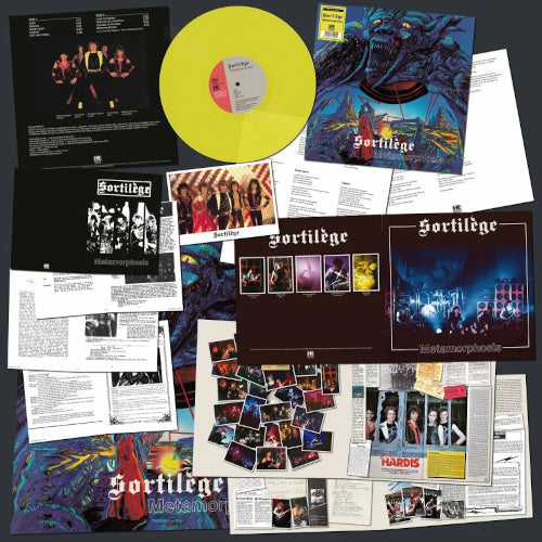Sortilège - Metamorphosis (Yellow Vinyl LP) - LP uusi