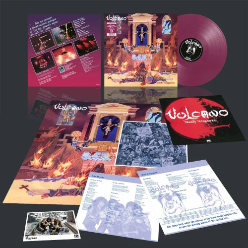 Vulcano - Bloody Vengeance (Purple Vinyl LP) - LP uusi