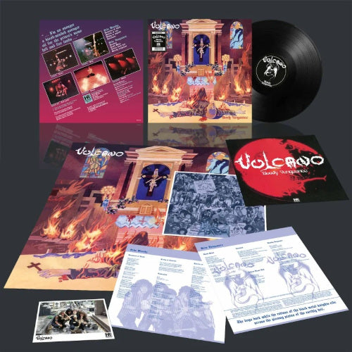 Vulcano - Bloody Vengeance (Black Vinyl LP) - LP uusi