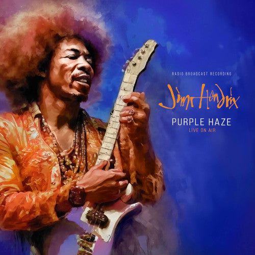 Hendrix Jimi - Purple Haze - Live on Air (Blue Vinyl) - LP uusi