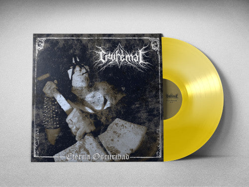 Cryfemal - Eterna Oscuridad (Yellow Vinyl LP) - LP uusi