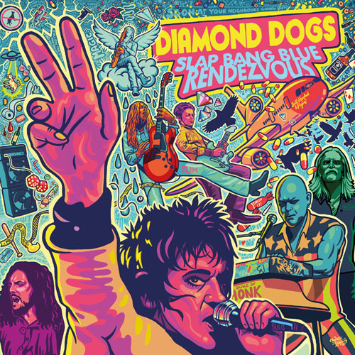 Diamond Dogs - Slap Bang Blue Rendezvous - 2 CD - uusi CD