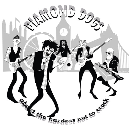 Diamond Dogs - About The Hardest Nut To Crack - uusi CD