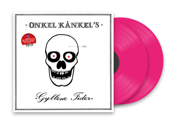 Onkel Kånkel - Gyllene Tider (2 LP Clear Pink Ltd Edition Vinyl) - LP uusi