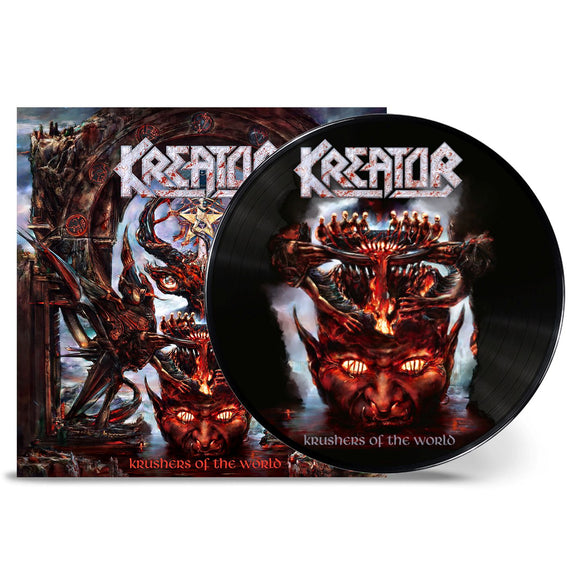 Kreator - Krushers Of The World LP levy - kuvalevy  (uusi)