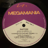 Raptori - Raptori LP levy (käytetty)