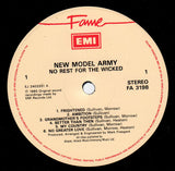 New Model Army - No Rest For The Wicked LP levy (käytetty)