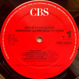 Bruce Springsteen - Darkness On The Edge Of Town LP levy (käytetty)