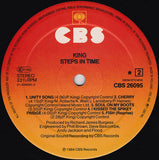 King - Steps In Time LP levy (käytetty)