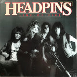 Headpins - Line Of Fire LP levy (käytetty)