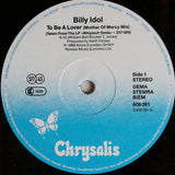 Billy Idol - To Be A Lover LP levy (käytetty)