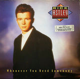 Rick Astley - Whenever You Need Somebody LP levy (käytetty)