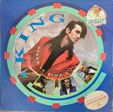 King - Steps In Time LP levy (käytetty)