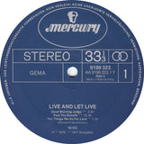 10cc - Live And Let Live LP levy (käytetty)