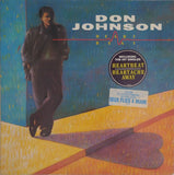 Don Johnson - Heartbeat LP levy (käytetty)