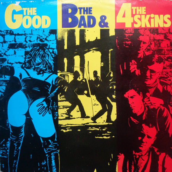 4 Skins - The Good, The Bad & The 4 Skins LP levy (KÄYTETTY)
