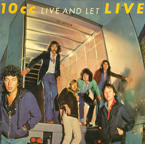 10cc - Live And Let Live LP levy (käytetty)