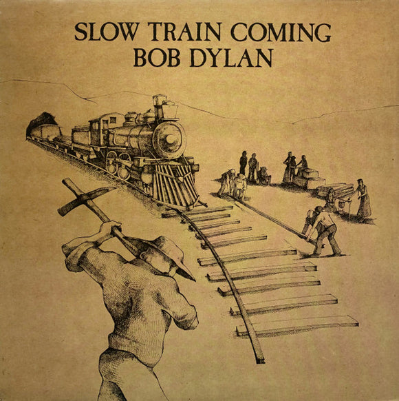 Bob Dylan - Slow Train Coming LP levy (käytetty)