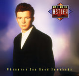 Rick Astley - Whenever You Need Somebody LP levy (käytetty)