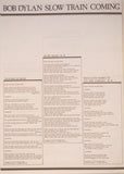 Bob Dylan - Slow Train Coming LP levy (käytetty)
