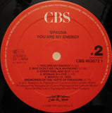 Ivana Spagna - You Are My Energy LP levy (käytetty)