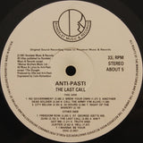 Anti-Pasti - The Last Call LP levy (käytetty)