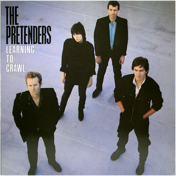 The Pretenders - Learning To Crawl LP levy (käytetty)