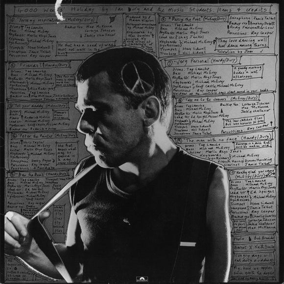 Ian Dury And The Music Students – 4.000 Weeks' Holiday LP levy