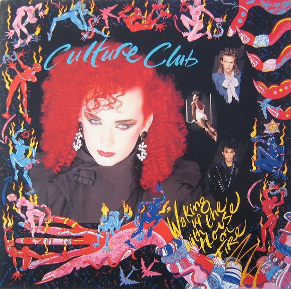 Culture Club - Waking Up With The House On Fire LP levy (käytetty)