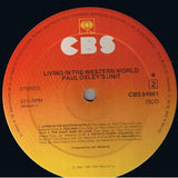 Paul Oxley's Unit - Living In The Western World LP levy (käytetty)