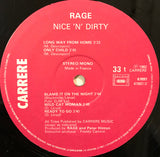 Rage  - Nice 'N' Dirty LP levy (käytetty)