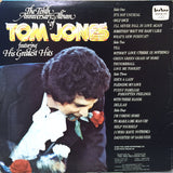 Tom Jones - The Tenth Anniversary Album Of Tom Jones Featuring His Greatest Hits LP levy (käytetty)