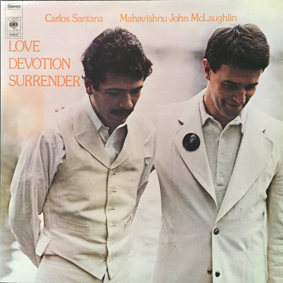 Carlos Santana - Love Devotion Surrender LP levy (käytetty)