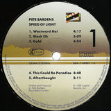 Peter Bardens - Speed Of Light LP levy (käytetty)