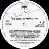 Paul Young - The Secret Of Association LP levy (käytetty)
