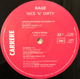 Rage  - Nice 'N' Dirty LP levy (käytetty)