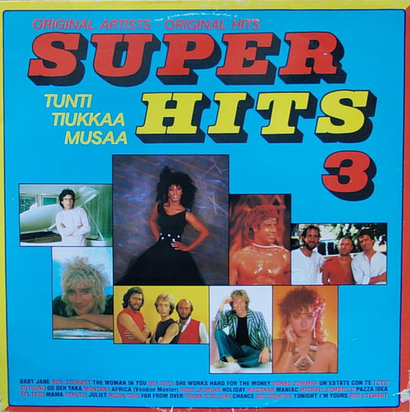 Various - Super Hits 3 LP levy (käytetty)