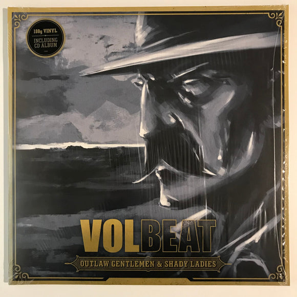 Volbeat - Outlaw Gentlemen & Shady Ladies LP levy (uusi)