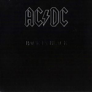 AC/DC - Back in Black LP levy (uusi)