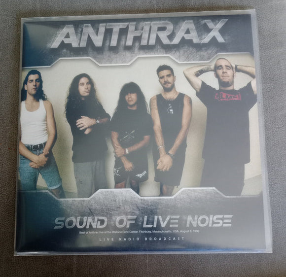 Anthrax - Sound Of Live Noise LP levy (uusi)