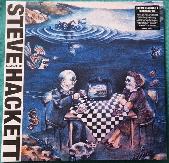 Steve Hackett - Feedback '86 LP levy (uusi)