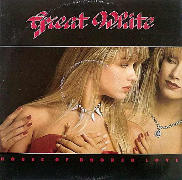 Great White - House Of Broken Love LP levy (käytetty)