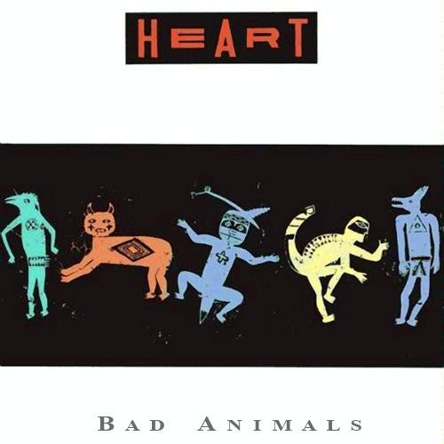 Heart - Bad Animals LP levy (käytetty)