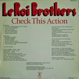 LeRoi Brothers - Check This Action LP levy (käytetty)