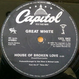 Great White - House Of Broken Love LP levy (käytetty)