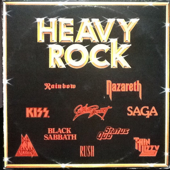 Heavy Rock kokoelma LP levy
