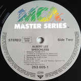 Albert Lee - Speechless LP levy (käytetty)