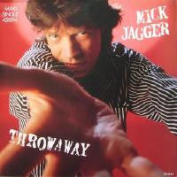 Mick Jagger - Throwaway (Remix) LP levy (käytetty)