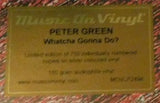 Peter Green - Whatcha Gonna Do? LP levy (uusi)